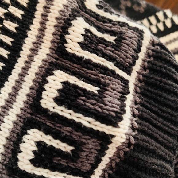 Urban Outfitters Aztec Open Front Kimono Knit Cardigan - Picture 2 of 4